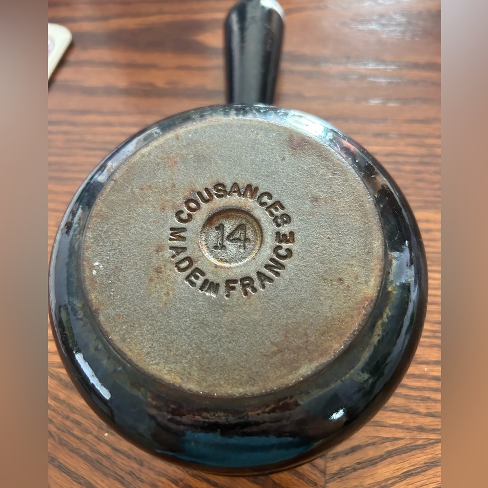 Cousances  Cast Iron 14 Sauce Pan